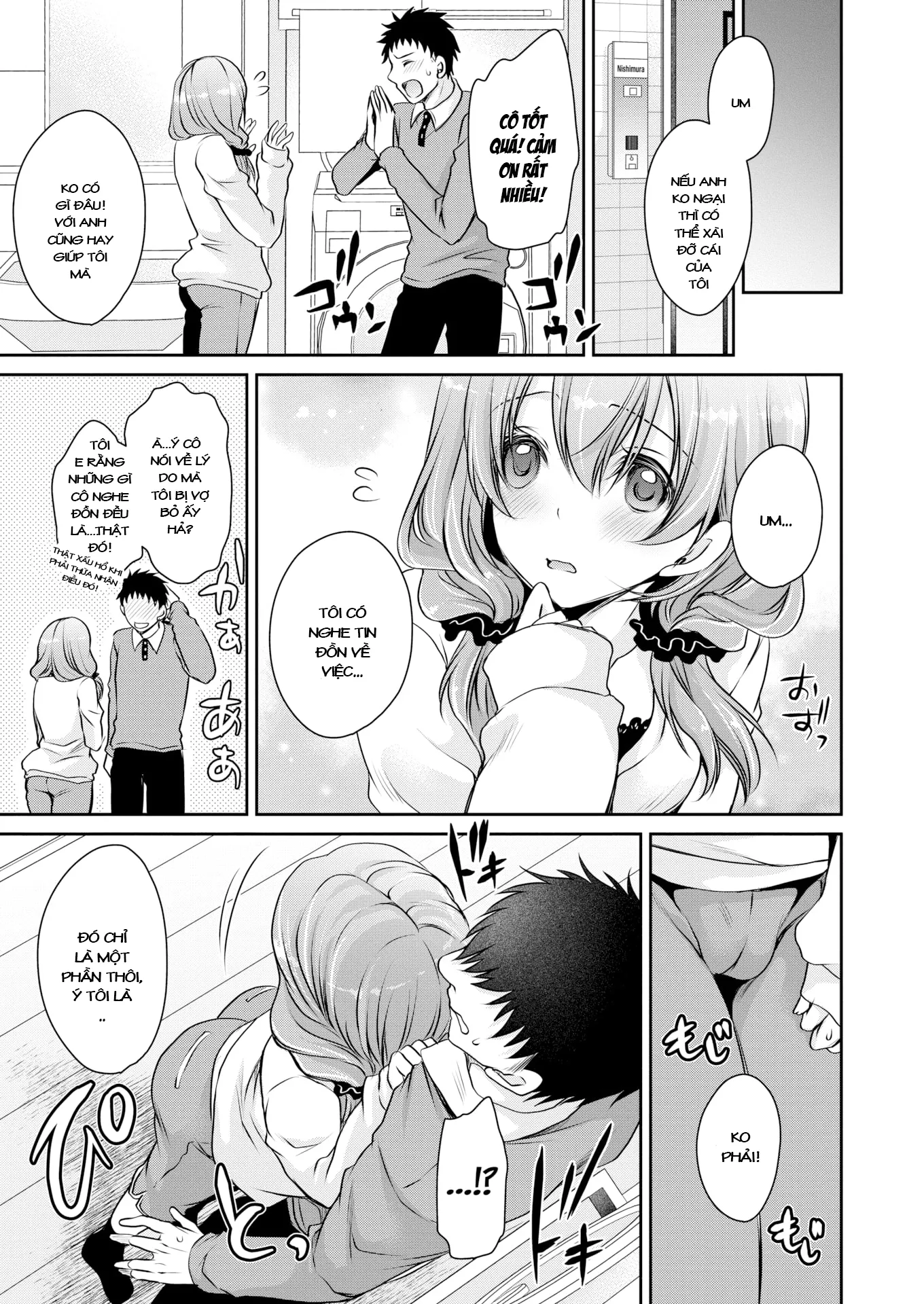HentaiVN.net - Ảnh 14 - Chung cư vô độ [Insatiable Apartment] - Chap 1