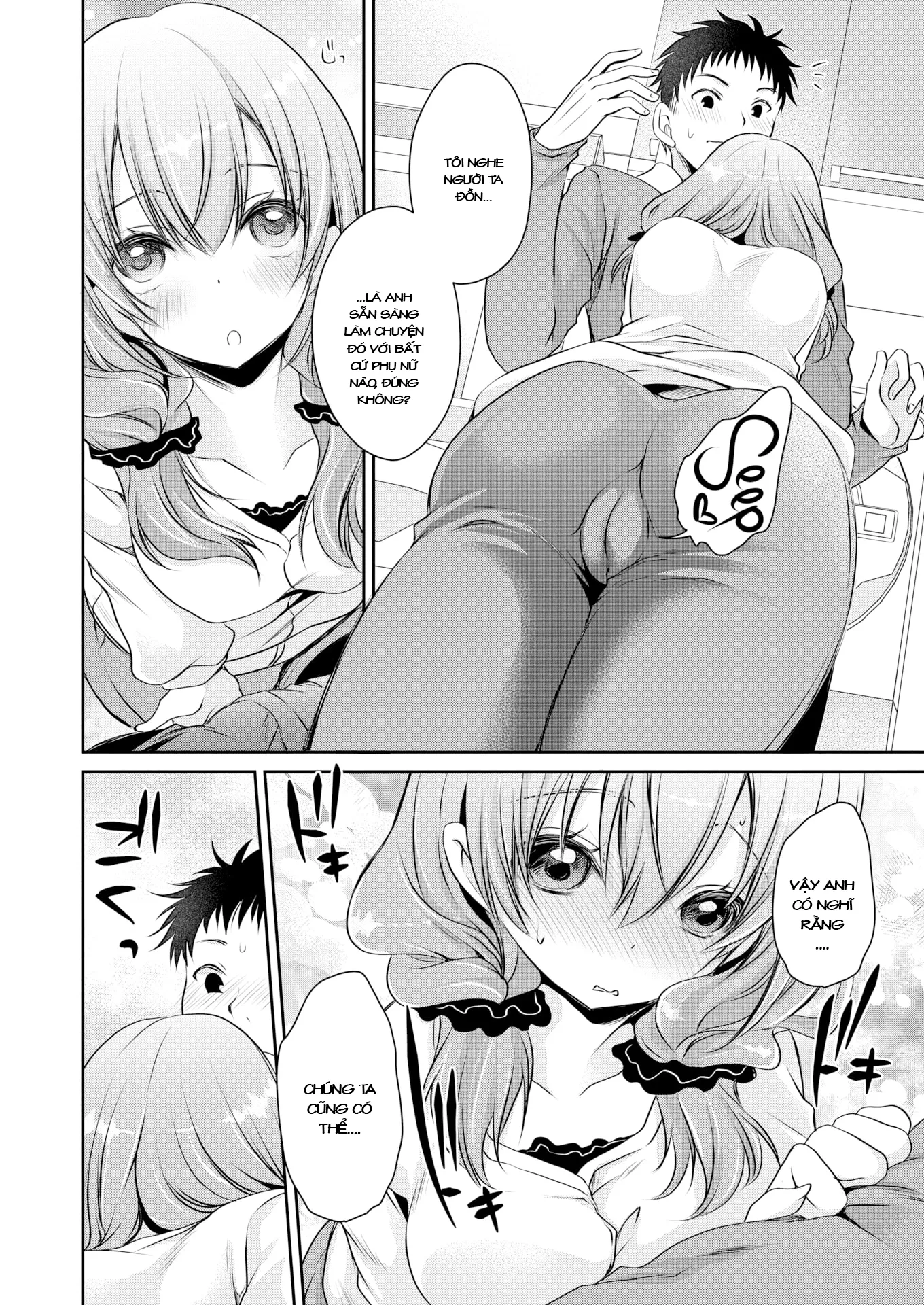 HentaiVN.net - Ảnh 15 - Chung cư vô độ [Insatiable Apartment] - Chap 1