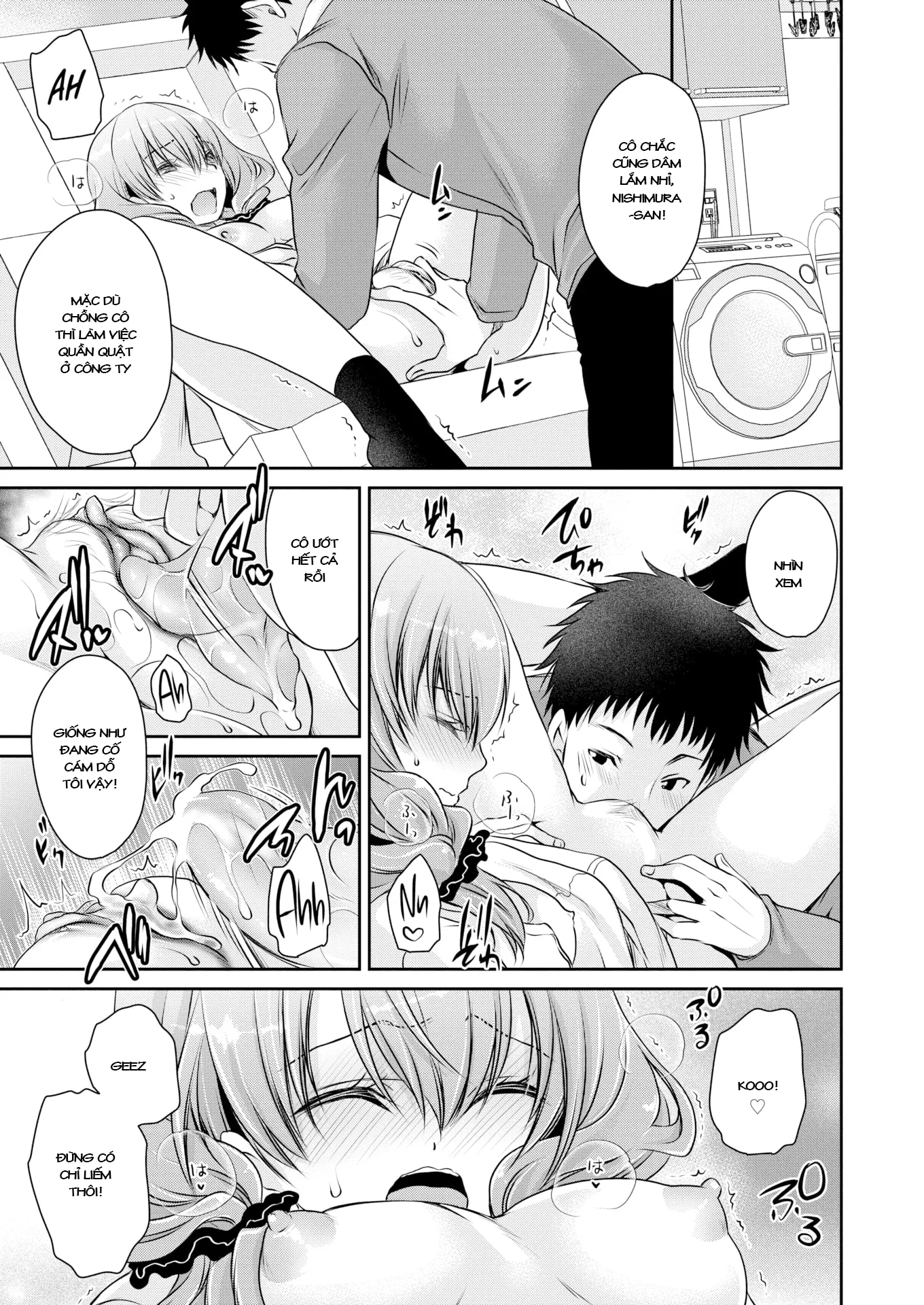 HentaiVN.net - Ảnh 16 - Chung cư vô độ [Insatiable Apartment] - Chap 1