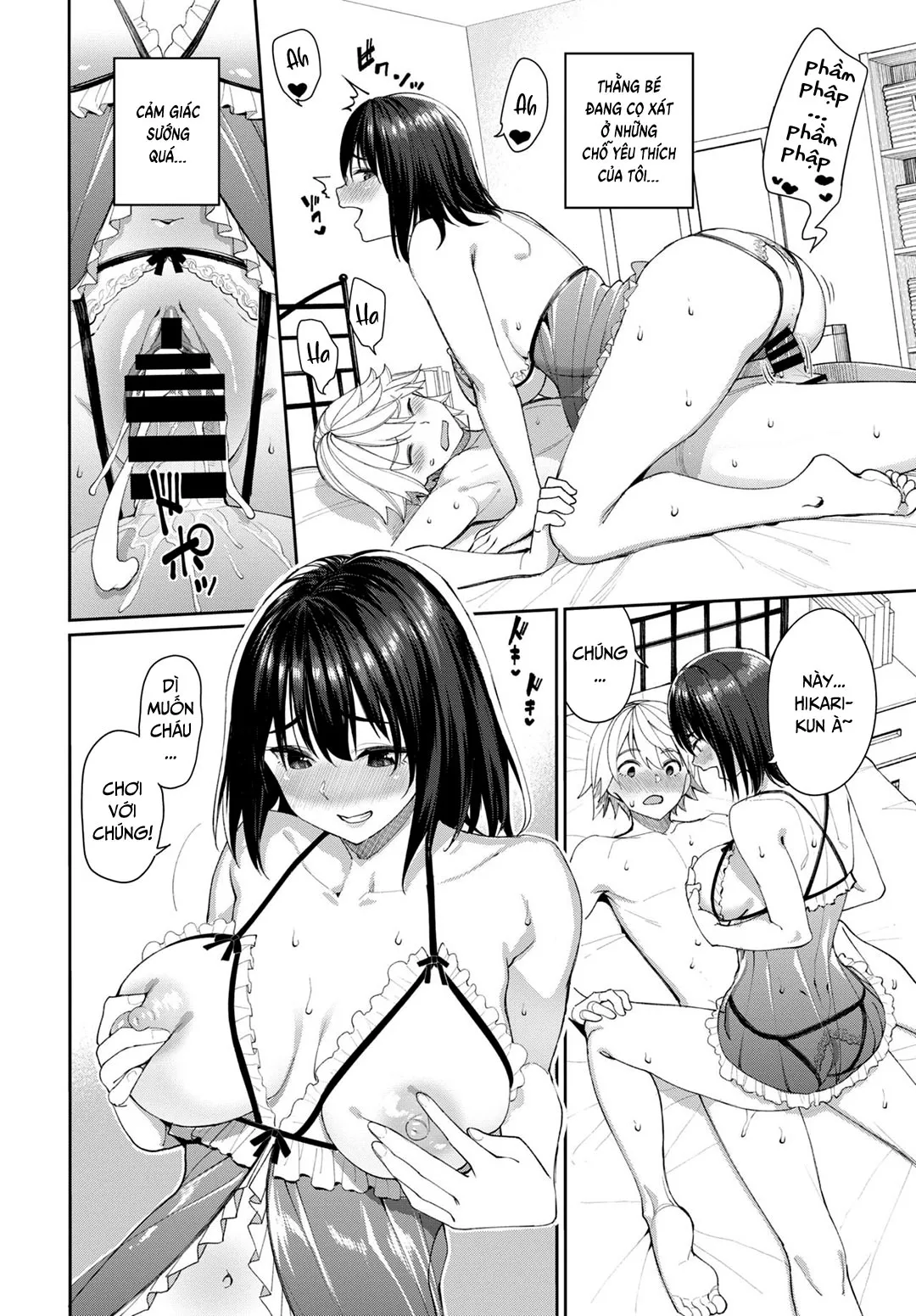 HentaiVN.net - Ảnh 19 - Dì cháu chung nhà - Chap 2