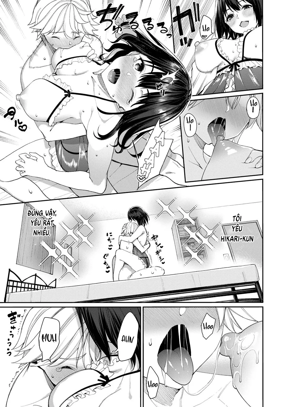 HentaiVN.net - Ảnh 20 - Dì cháu chung nhà - Chap 2