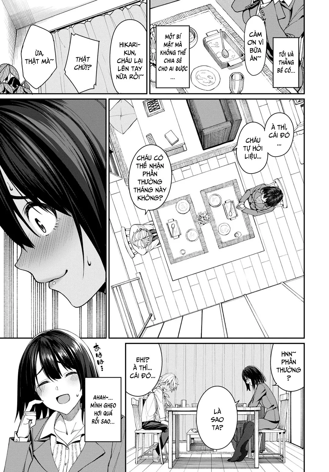 HentaiVN.net - Ảnh 4 - Dì cháu chung nhà - Chap 2