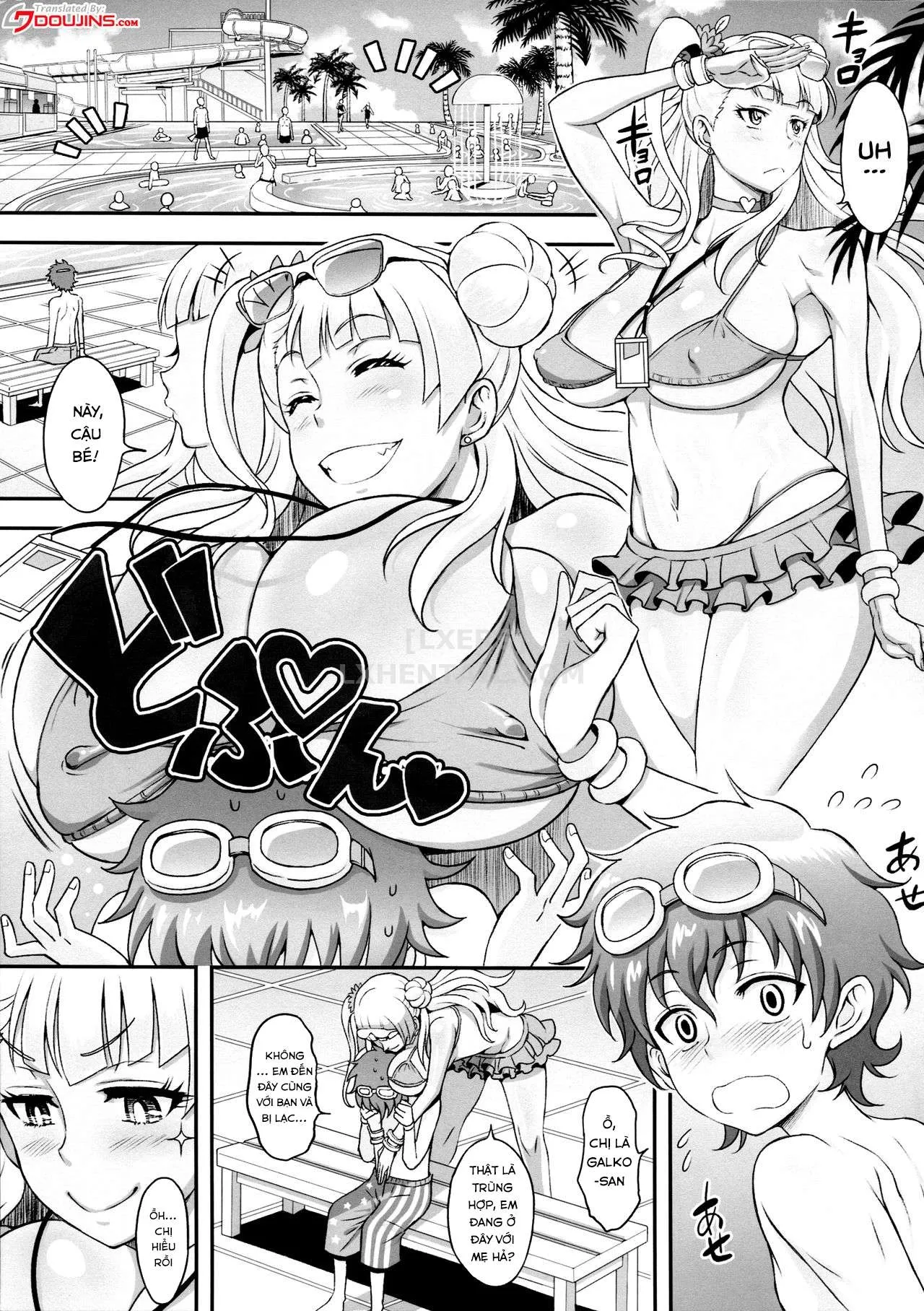 HentaiVN.net - Ảnh 5 - Omakase Fudeoroshi Galko-chan [おまかせ♥ふでおろしギャル子ちゃん] - Chap 1