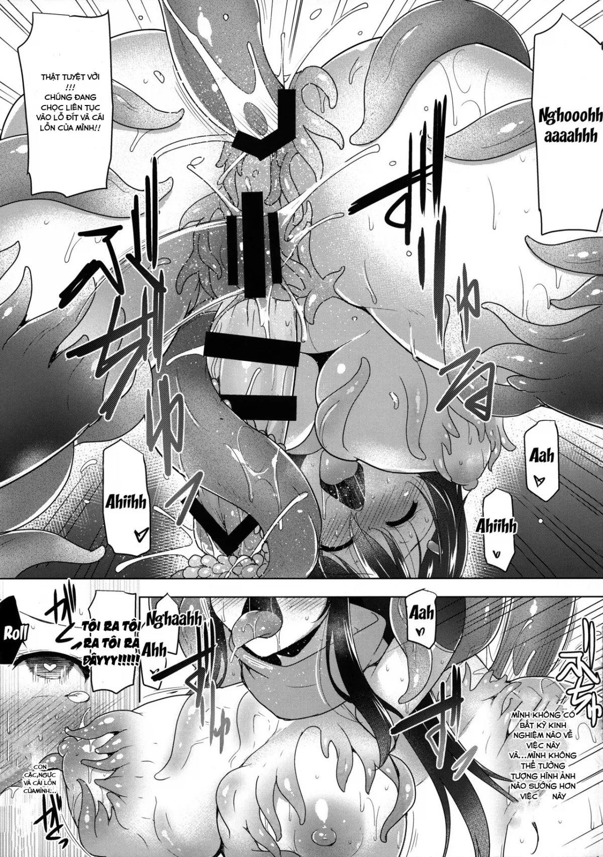HentaiVN.net - Ảnh 19 - Futanari Swordsman Shizuku's Suffering -Tentacle Armor Edition [Futanari Kenshi Shizuku no Junan - Shokushu Yoroi-hen -] - Chap 1