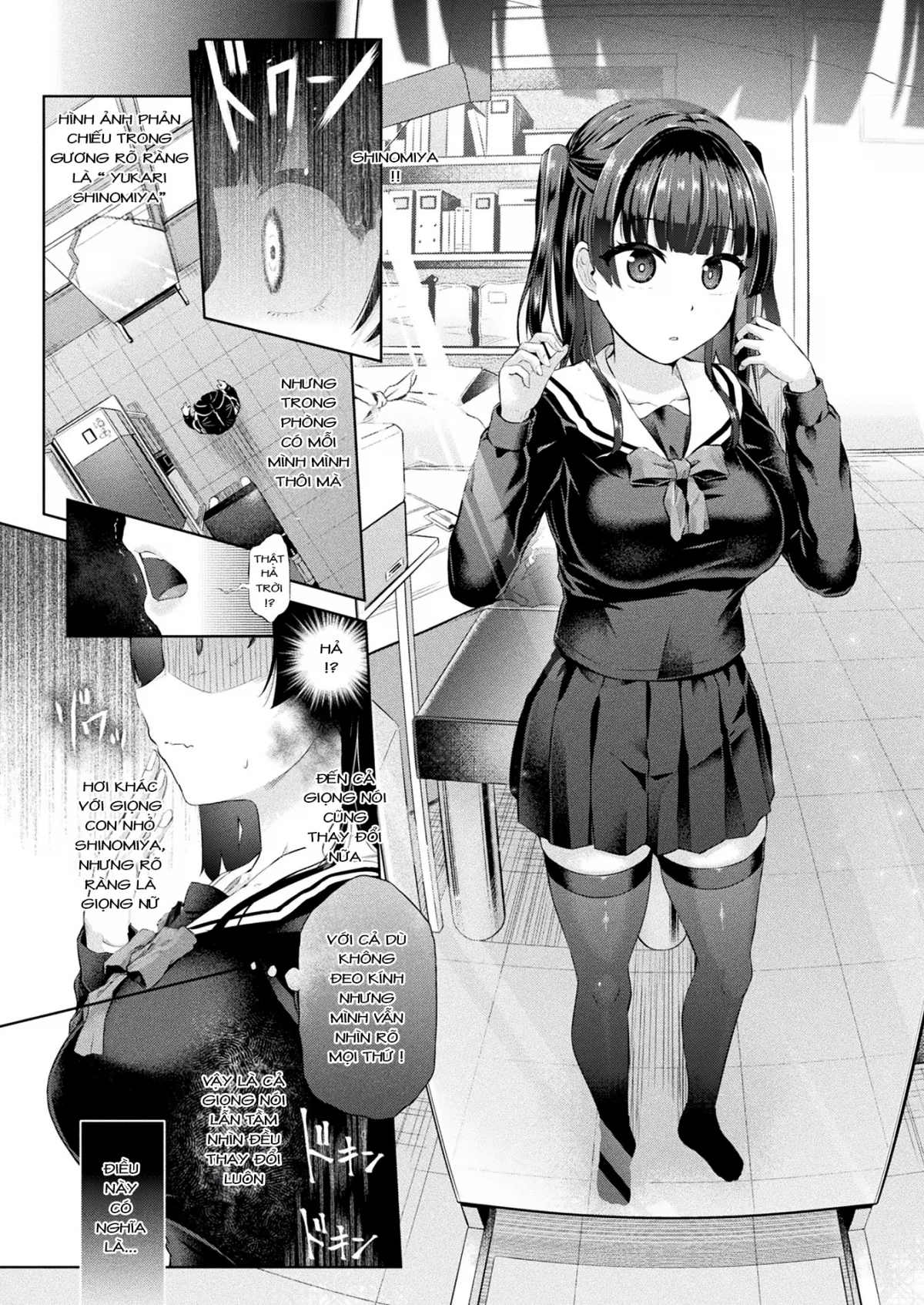 HentaiVN.net - Ảnh 8 - Doppelganger sau giờ học [Houkago no Kyouzou Kaii] - Chap 1