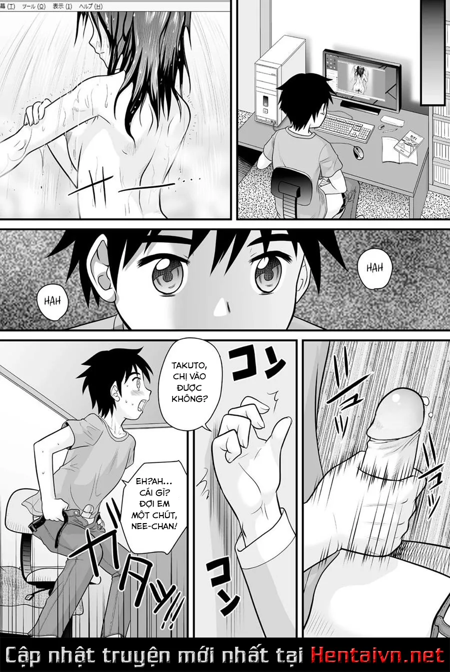 HentaiVN.net - Ảnh 4 - Incest Night - Chap 1