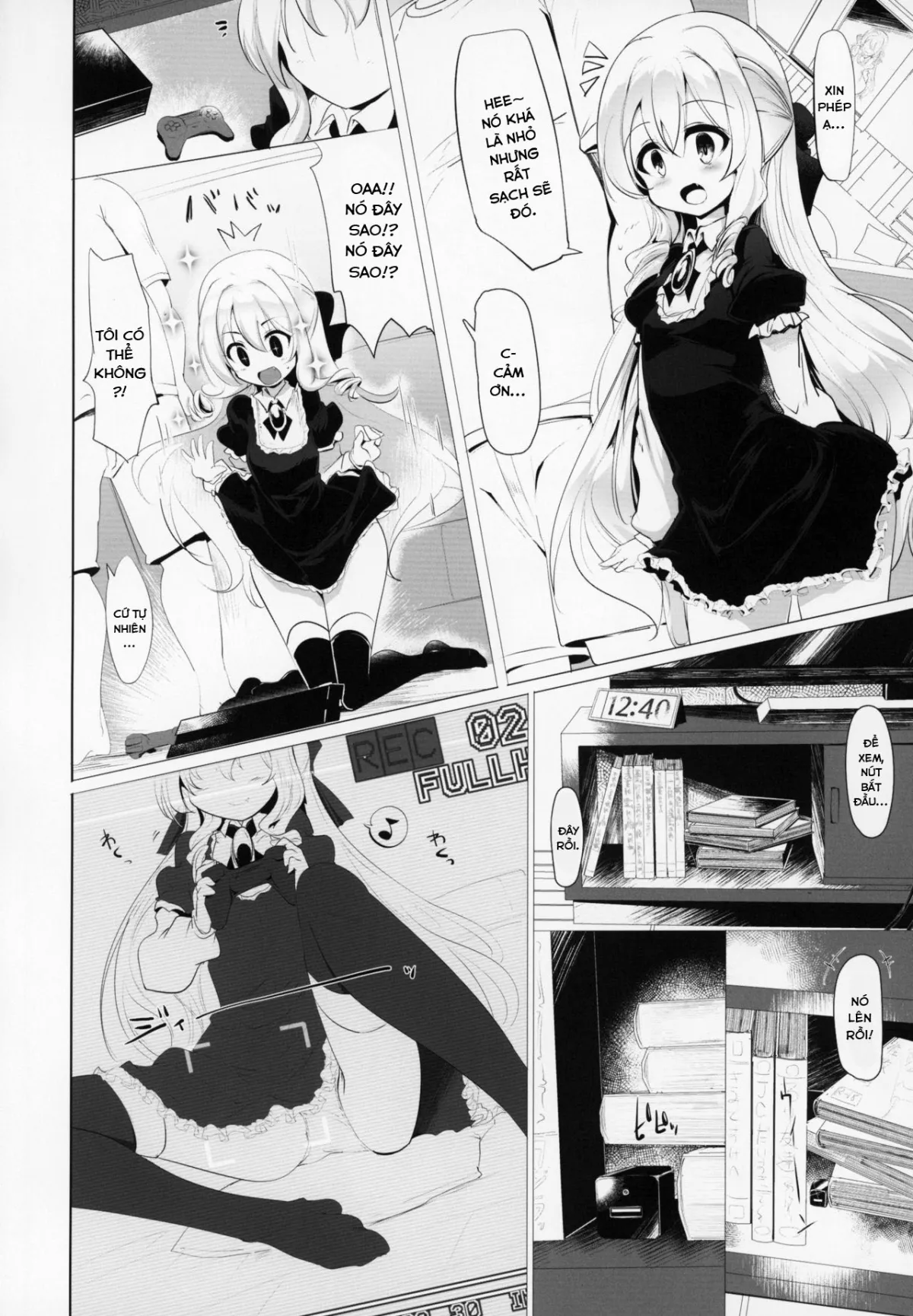 HentaiVN.net - Ảnh 10 - Cô chủ nhỏ đáng yêu của tôi [Rokujou Hitoma de Ojou-sama to; 六畳一間でお嬢様と] - Chap 1