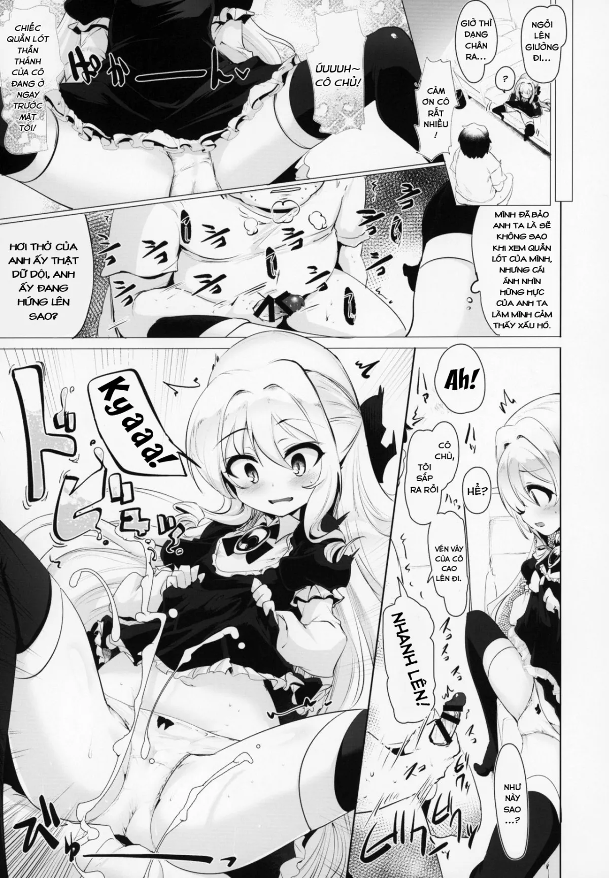 HentaiVN.net - Ảnh 14 - Cô chủ nhỏ đáng yêu của tôi [Rokujou Hitoma de Ojou-sama to; 六畳一間でお嬢様と] - Chap 1