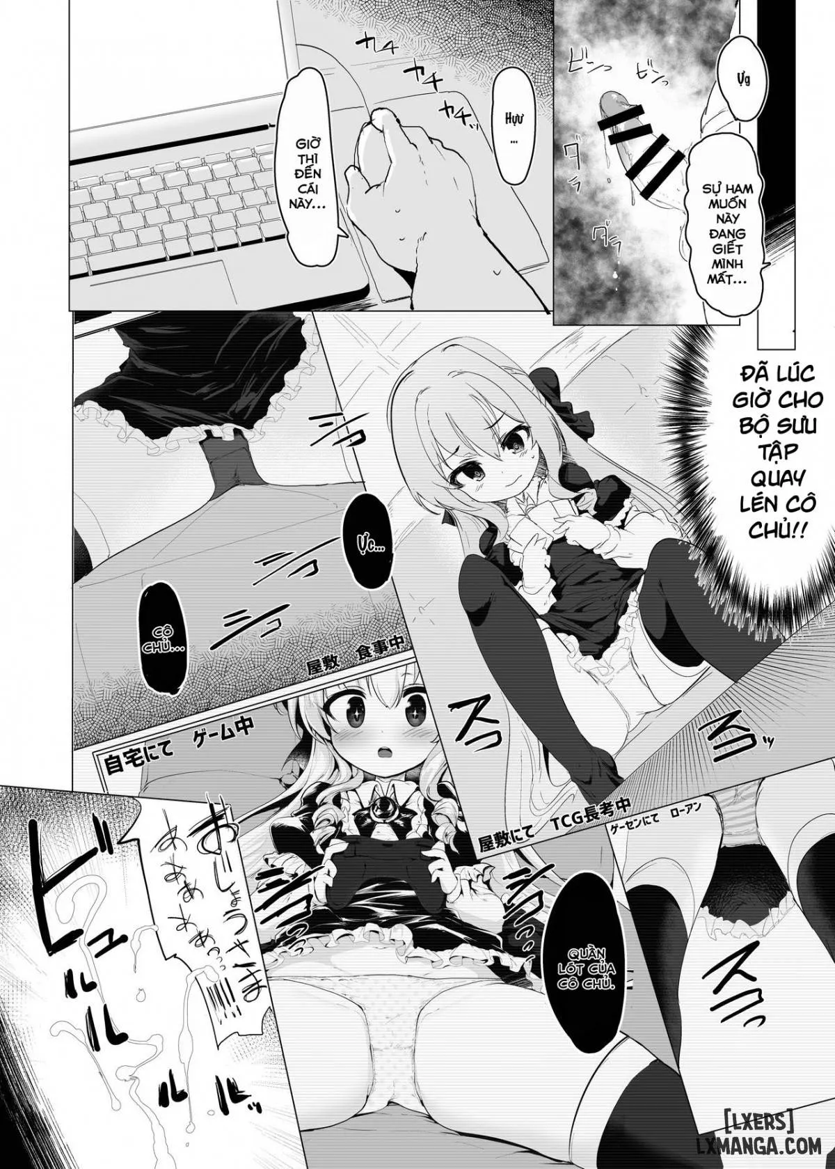 HentaiVN.net - Ảnh 13 - Cô chủ nhỏ đáng yêu của tôi [Rokujou Hitoma de Ojou-sama to; 六畳一間でお嬢様と] - Chap 3