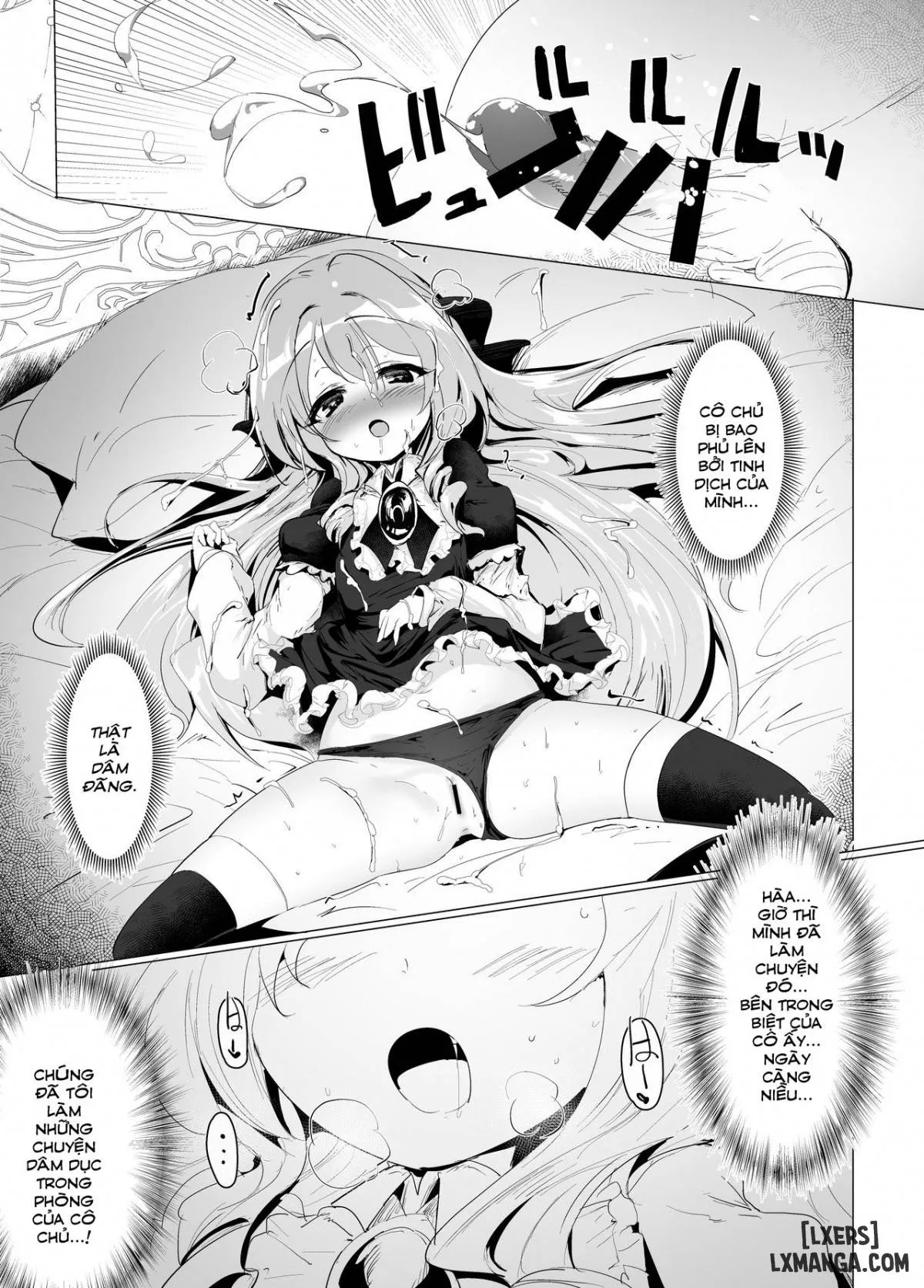 HentaiVN.net - Ảnh 26 - Cô chủ nhỏ đáng yêu của tôi [Rokujou Hitoma de Ojou-sama to; 六畳一間でお嬢様と] - Chap 3
