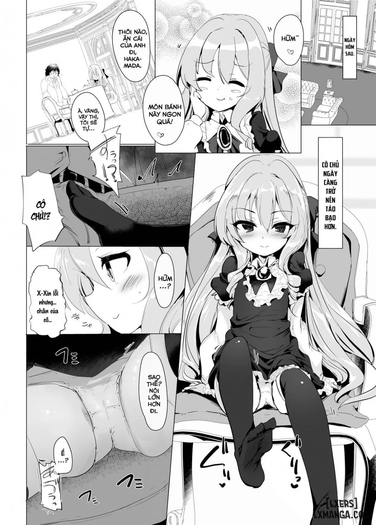 HentaiVN.net - Ảnh 27 - Cô chủ nhỏ đáng yêu của tôi [Rokujou Hitoma de Ojou-sama to; 六畳一間でお嬢様と] - Chap 3