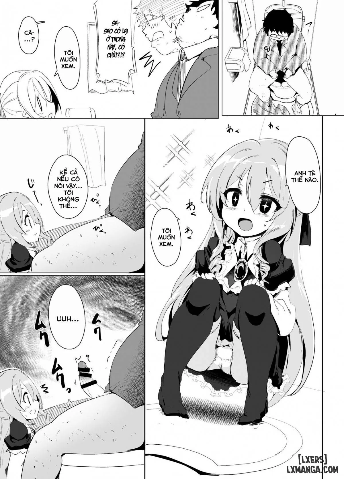 HentaiVN.net - Ảnh 28 - Cô chủ nhỏ đáng yêu của tôi [Rokujou Hitoma de Ojou-sama to; 六畳一間でお嬢様と] - Chap 3