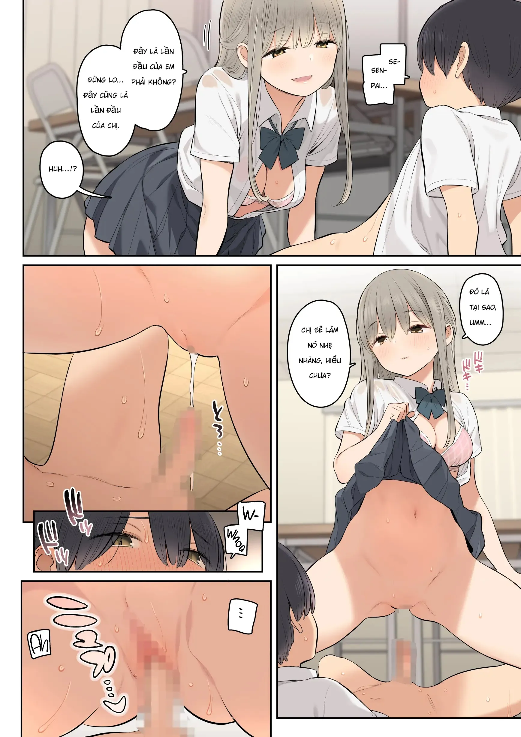 HentaiVN.net - Ảnh 8 - The Story of How I, a Person Who Doesn't Stand Out Got Into a Relationship With The Senpai Who's Way Out of My League - Chap 1