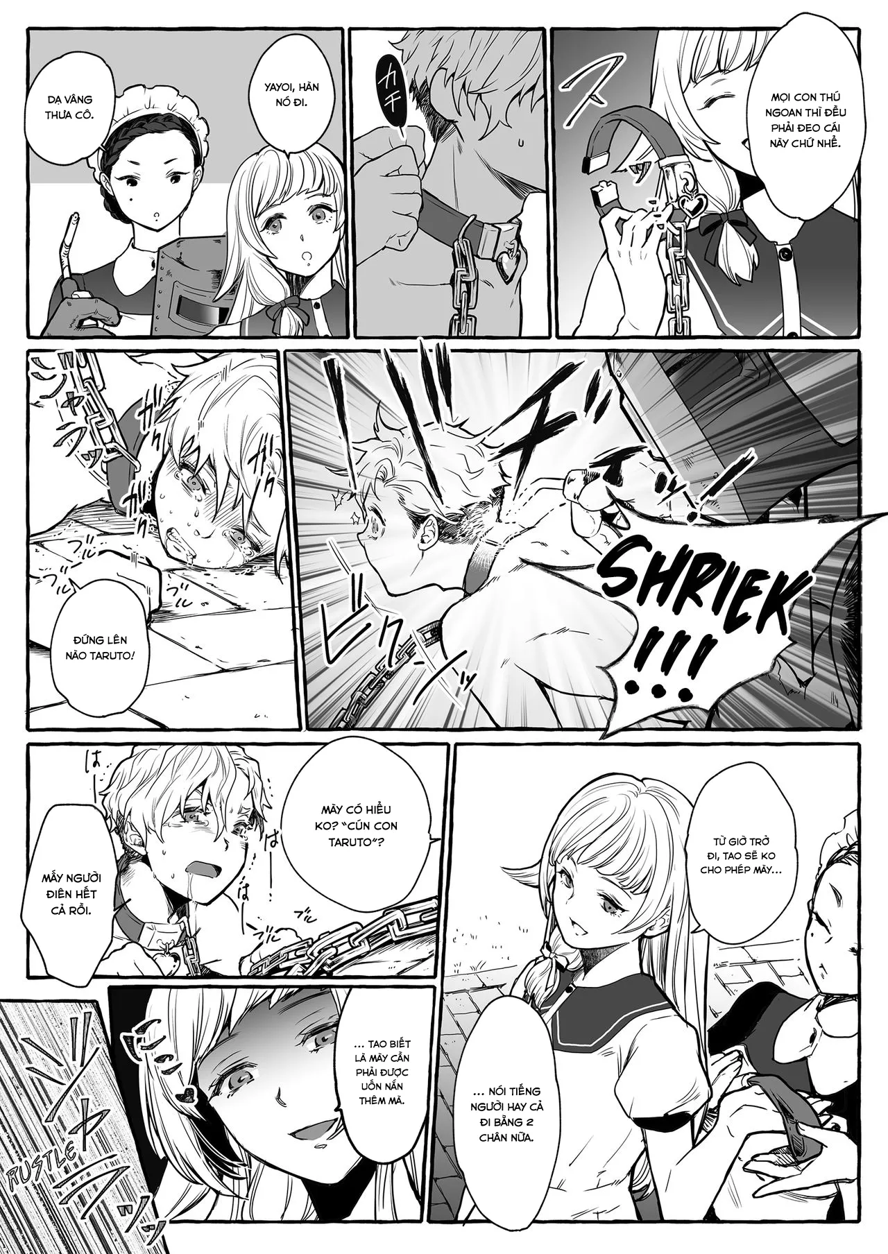 HentaiVN.net - Ảnh 9 - Osu Inu Ni Metorareta Otoko; ~ Teishuku Na Hanayome Inu No Sodatekata ~ [He's Set up with a Dog; ~How to Raise a Loyal Bitch Bride~] - Chap 1