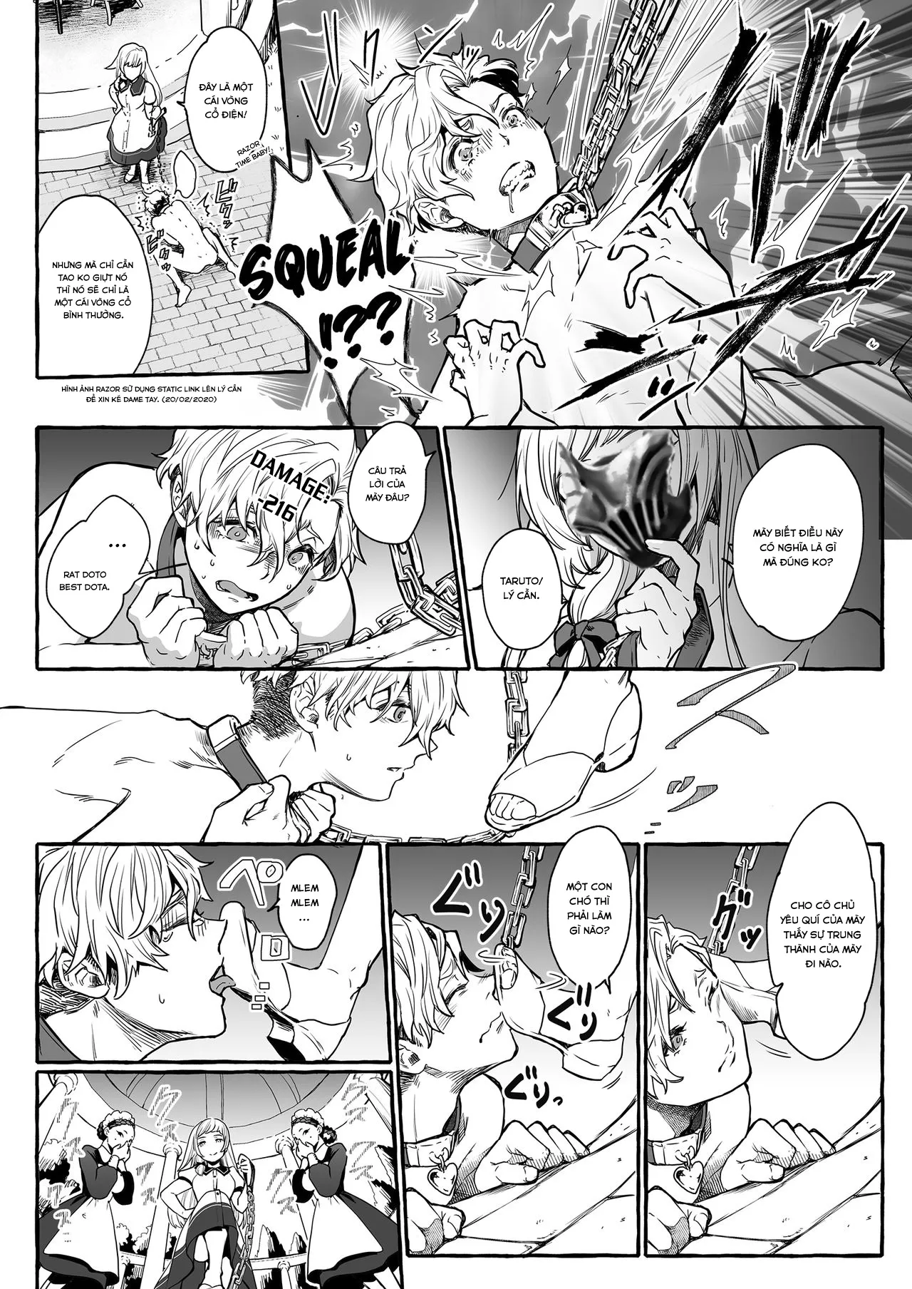 HentaiVN.net - Ảnh 10 - Osu Inu Ni Metorareta Otoko; ~ Teishuku Na Hanayome Inu No Sodatekata ~ [He's Set up with a Dog; ~How to Raise a Loyal Bitch Bride~] - Chap 1