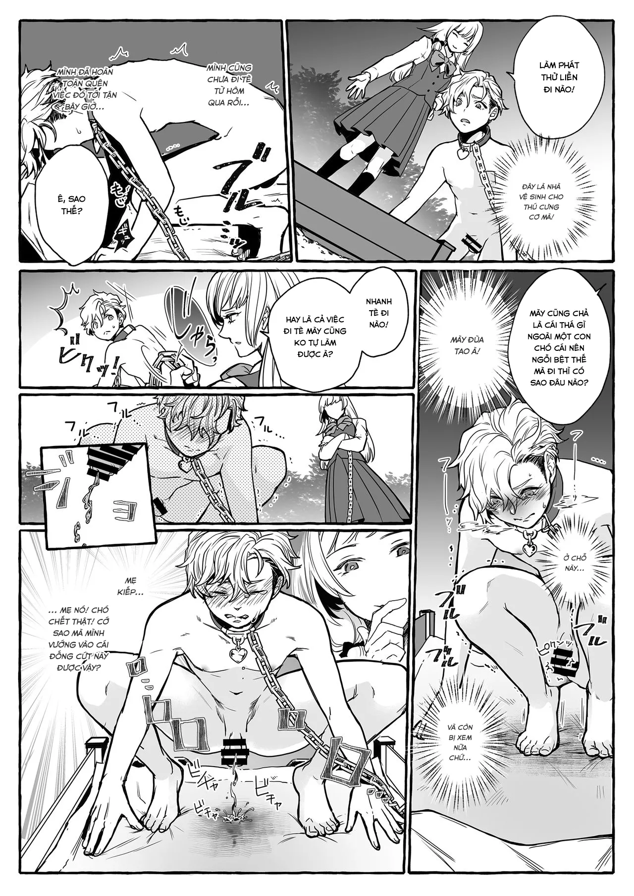 HentaiVN.net - Ảnh 12 - Osu Inu Ni Metorareta Otoko; ~ Teishuku Na Hanayome Inu No Sodatekata ~ [He's Set up with a Dog; ~How to Raise a Loyal Bitch Bride~] - Chap 1