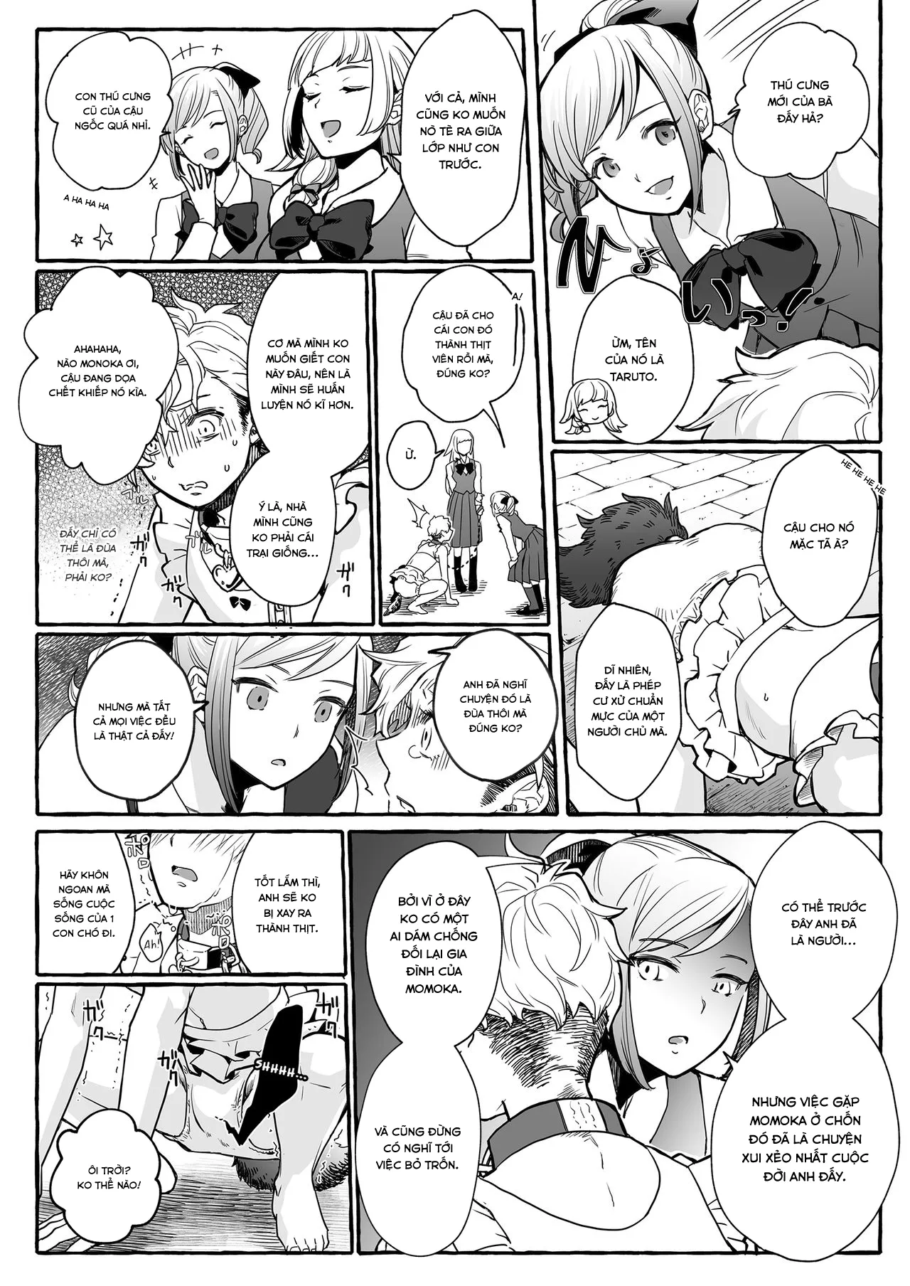 HentaiVN.net - Ảnh 15 - Osu Inu Ni Metorareta Otoko; ~ Teishuku Na Hanayome Inu No Sodatekata ~ [He's Set up with a Dog; ~How to Raise a Loyal Bitch Bride~] - Chap 1