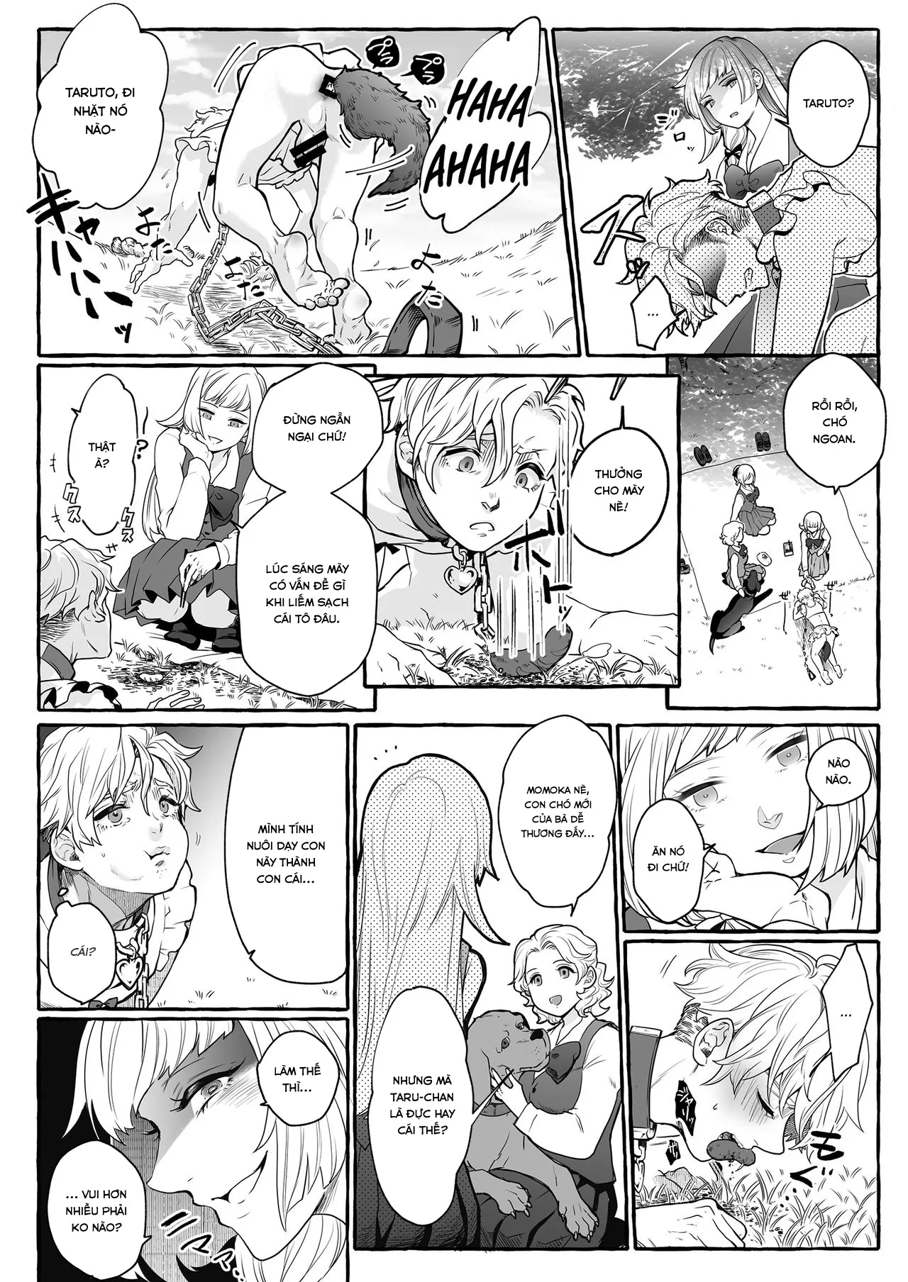 HentaiVN.net - Ảnh 19 - Osu Inu Ni Metorareta Otoko; ~ Teishuku Na Hanayome Inu No Sodatekata ~ [He's Set up with a Dog; ~How to Raise a Loyal Bitch Bride~] - Chap 1