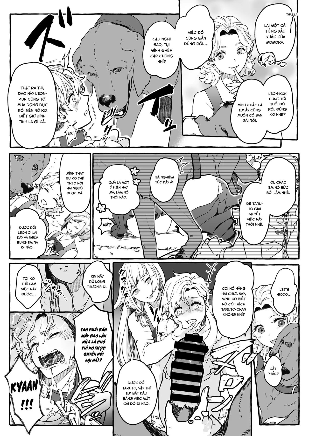 HentaiVN.net - Ảnh 20 - Osu Inu Ni Metorareta Otoko; ~ Teishuku Na Hanayome Inu No Sodatekata ~ [He's Set up with a Dog; ~How to Raise a Loyal Bitch Bride~] - Chap 1