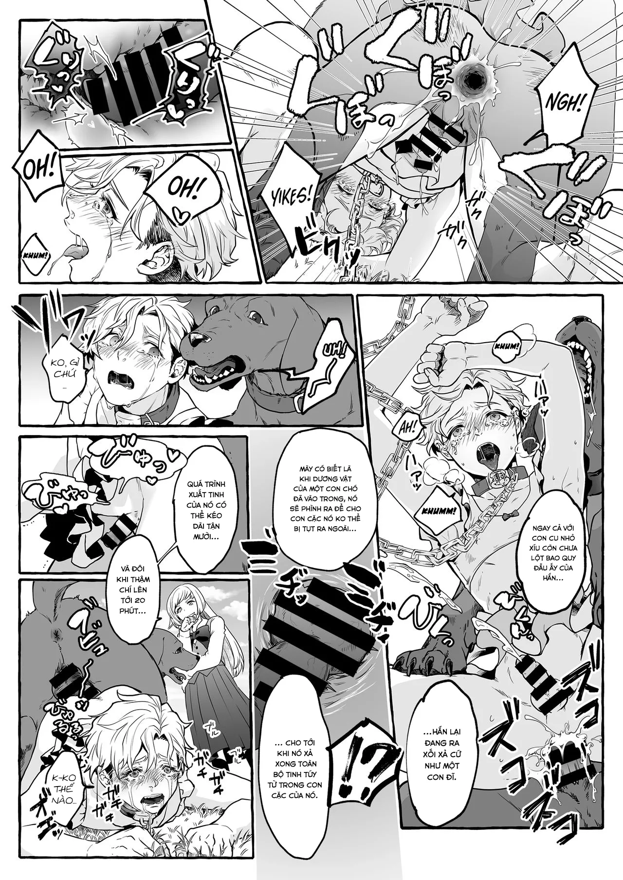 HentaiVN.net - Ảnh 24 - Osu Inu Ni Metorareta Otoko; ~ Teishuku Na Hanayome Inu No Sodatekata ~ [He's Set up with a Dog; ~How to Raise a Loyal Bitch Bride~] - Chap 1