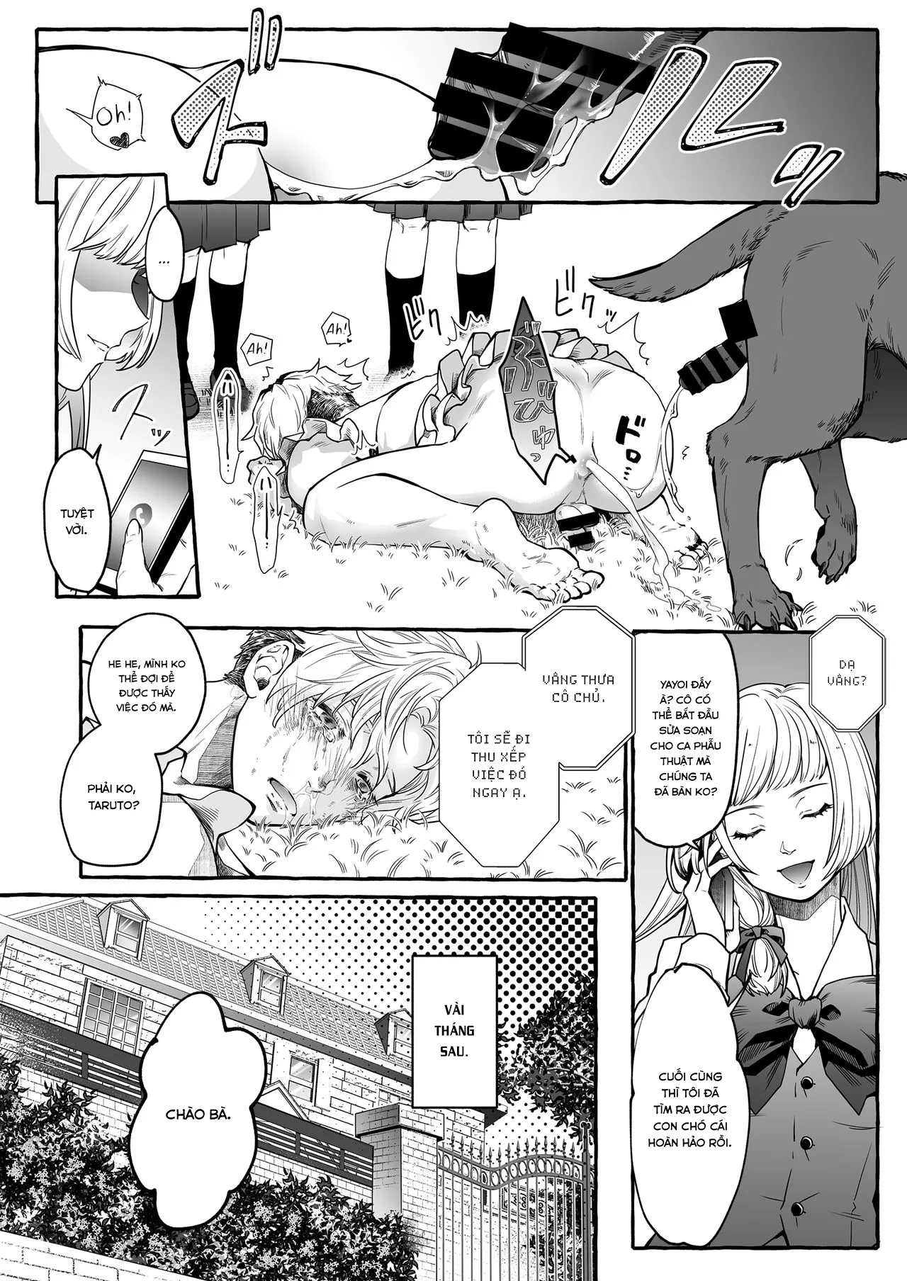 HentaiVN.net - Ảnh 25 - Osu Inu Ni Metorareta Otoko; ~ Teishuku Na Hanayome Inu No Sodatekata ~ [He's Set up with a Dog; ~How to Raise a Loyal Bitch Bride~] - Chap 1
