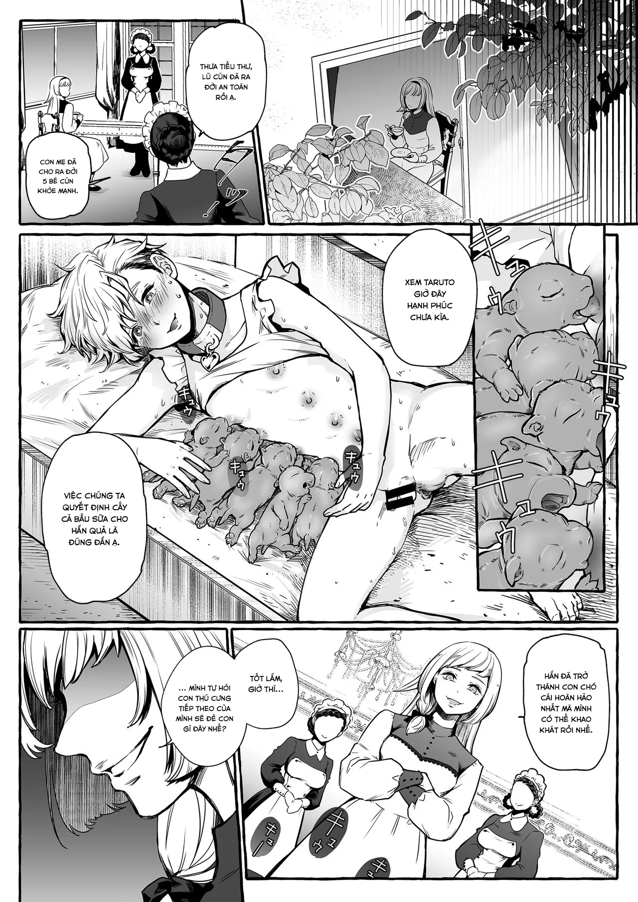 HentaiVN.net - Ảnh 28 - Osu Inu Ni Metorareta Otoko; ~ Teishuku Na Hanayome Inu No Sodatekata ~ [He's Set up with a Dog; ~How to Raise a Loyal Bitch Bride~] - Chap 1