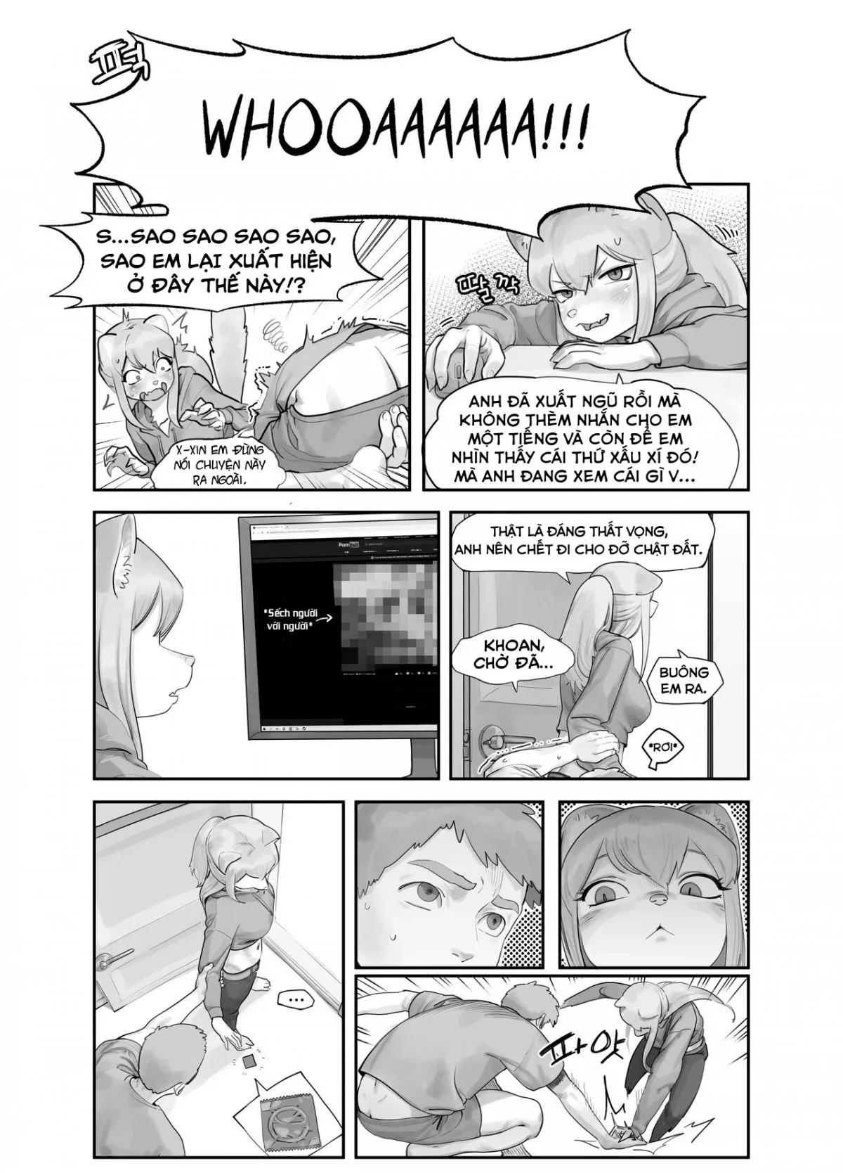 HentaiVN.net - Ảnh 3 - A Suspiciously Erotic Childhood Friend - Chap 1