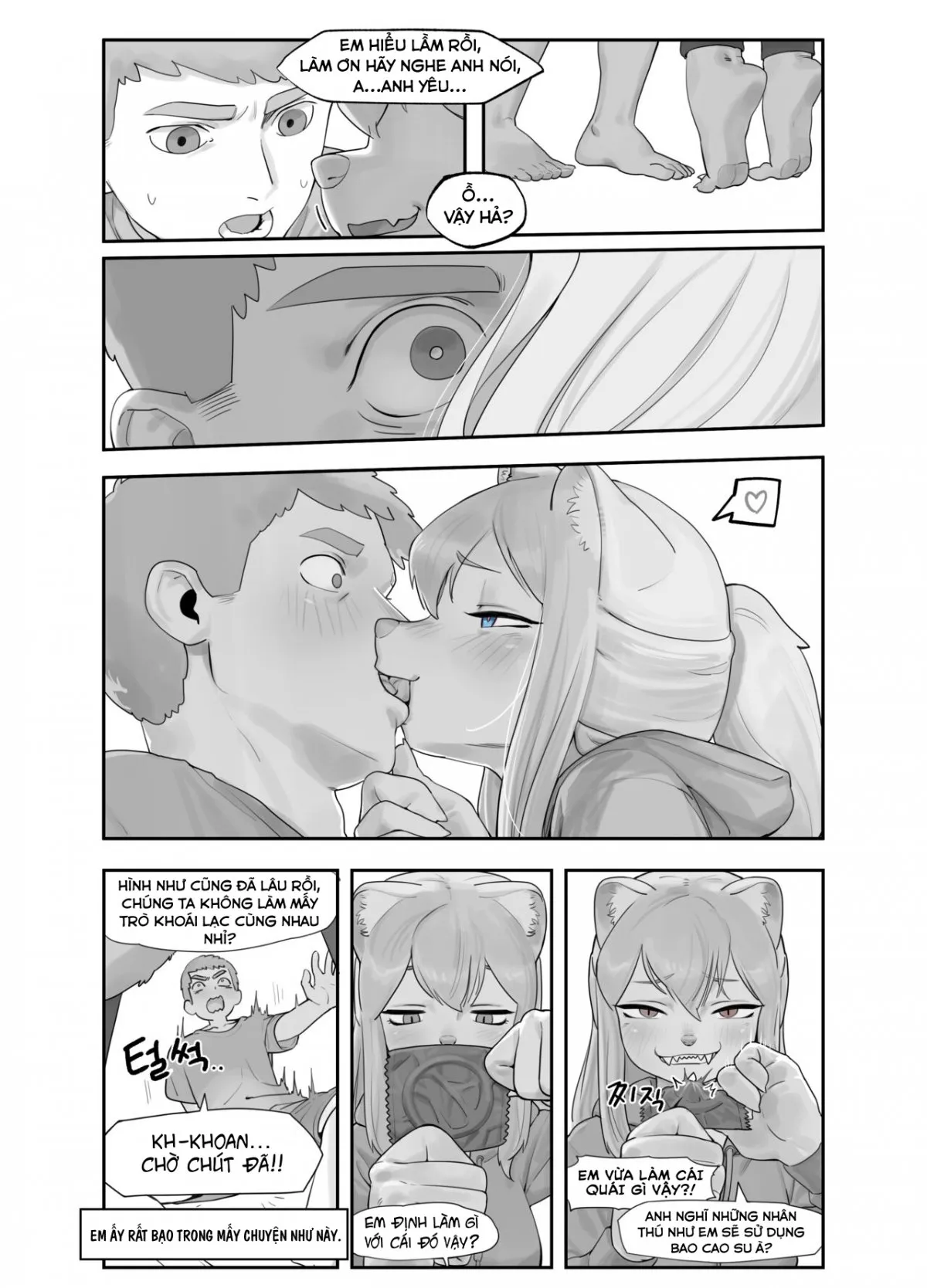 HentaiVN.net - Ảnh 5 - A Suspiciously Erotic Childhood Friend - Chap 1