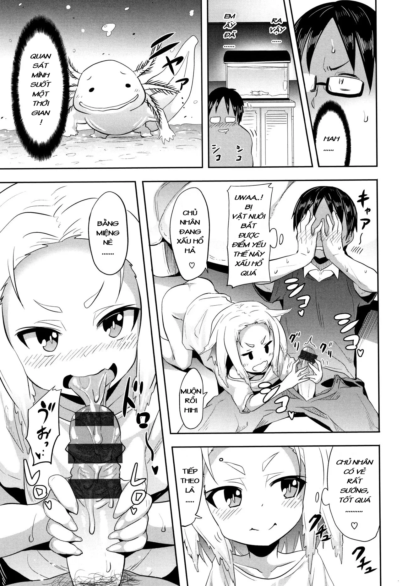 HentaiVN.net - Ảnh 7 - Bé kì nhông Mexico [Mexican Salamander] - Chap 1