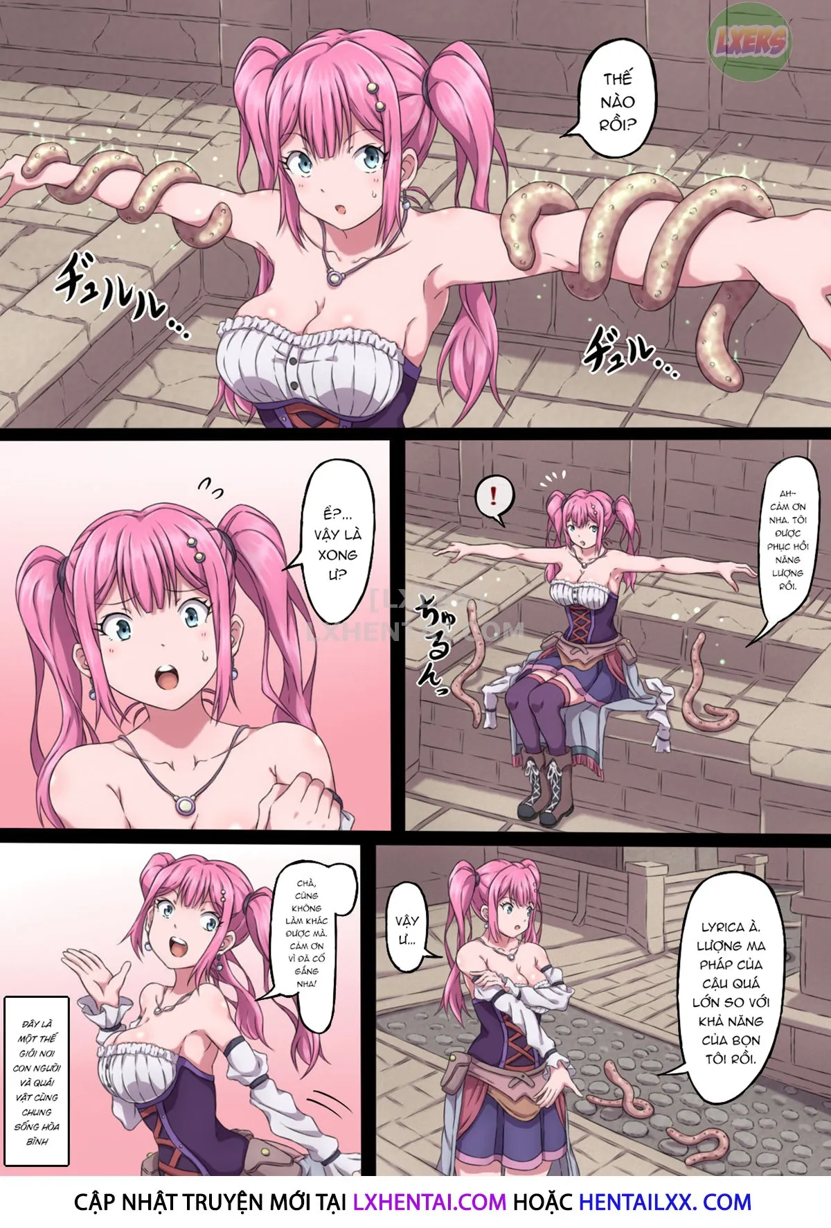 HentaiVN.net - Ảnh 4 - Sorceress Lyrica ~Climaxing to the Limit~ [Mahoutsukai Lyrica ~Genkai made Ikasare Tsuzukeru Karada~] - Chap 1