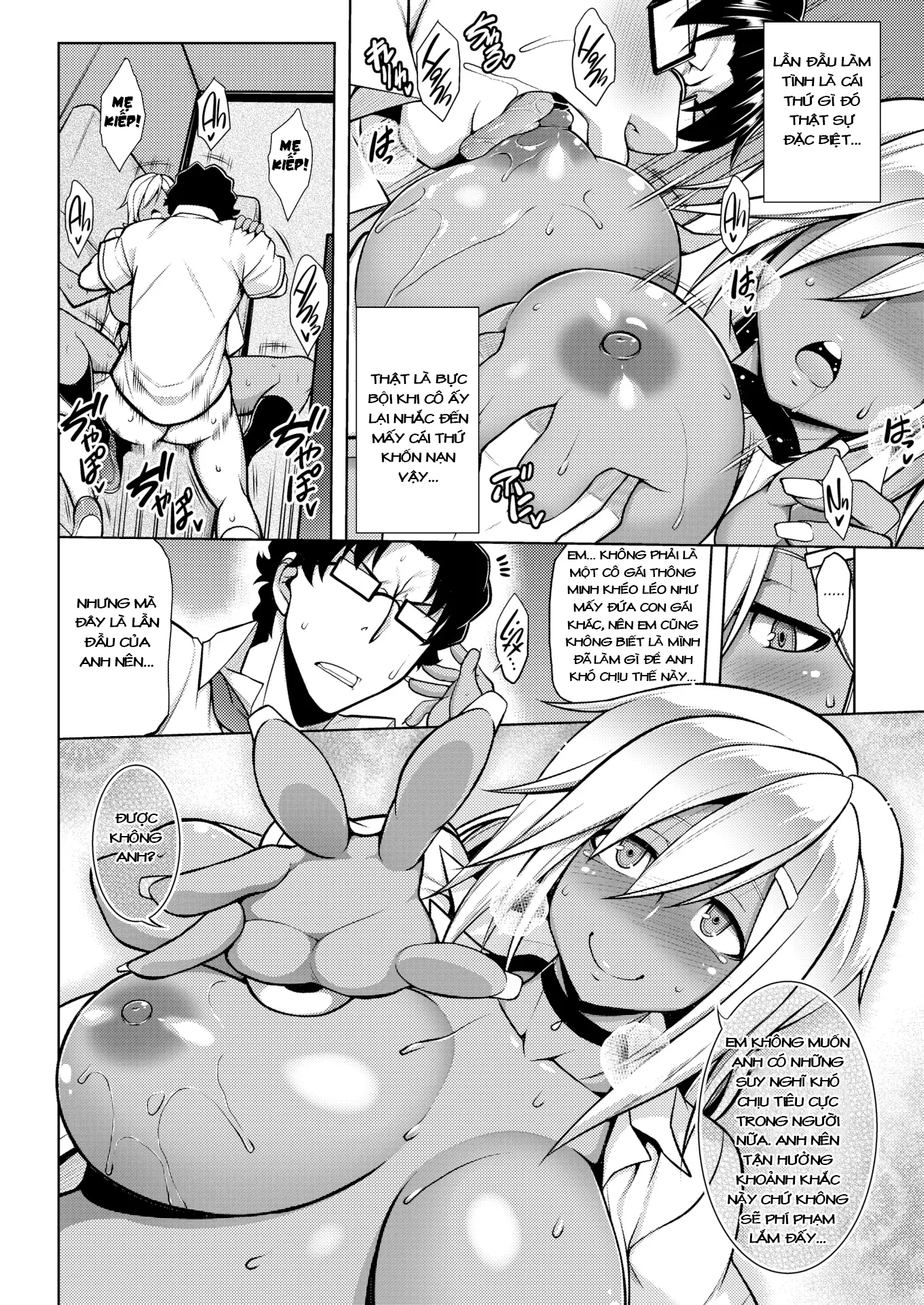 HentaiVN.net - Ảnh 17 - Anh nhân viên văn phòng may mắn và cô nữ sinh dú bự dâm đãng - Chap 1