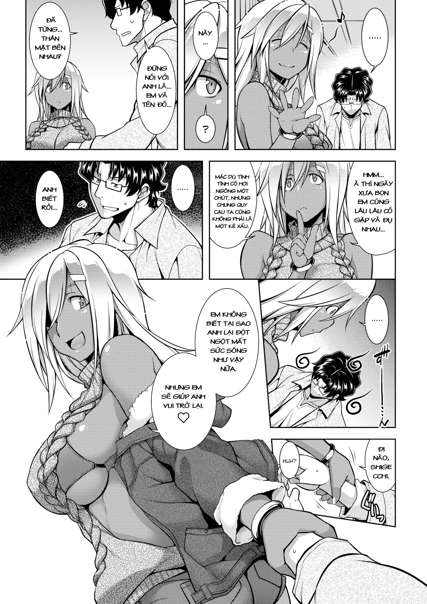 HentaiVN.net - Ảnh 8 - Anh nhân viên văn phòng may mắn và cô nữ sinh dú bự dâm đãng - Chap 2