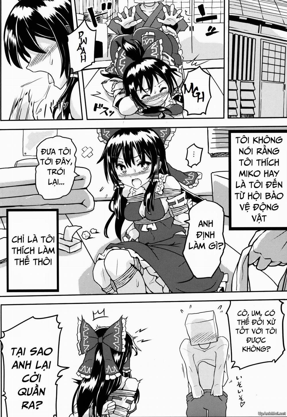 HentaiVN.net - Ảnh 8 - Sute Miko no Sodatekata (Touhou Project) - Chap 1