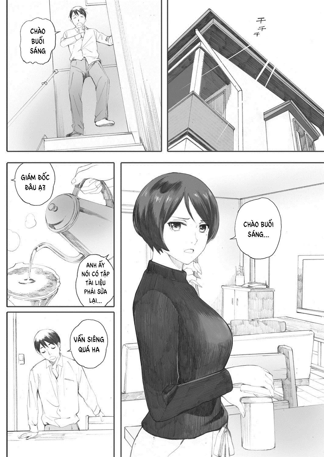 HentaiVN.net - Ảnh 9 - Madame Is My Sex Friend [Oku-sama wa Sex Friend] - Chap 1