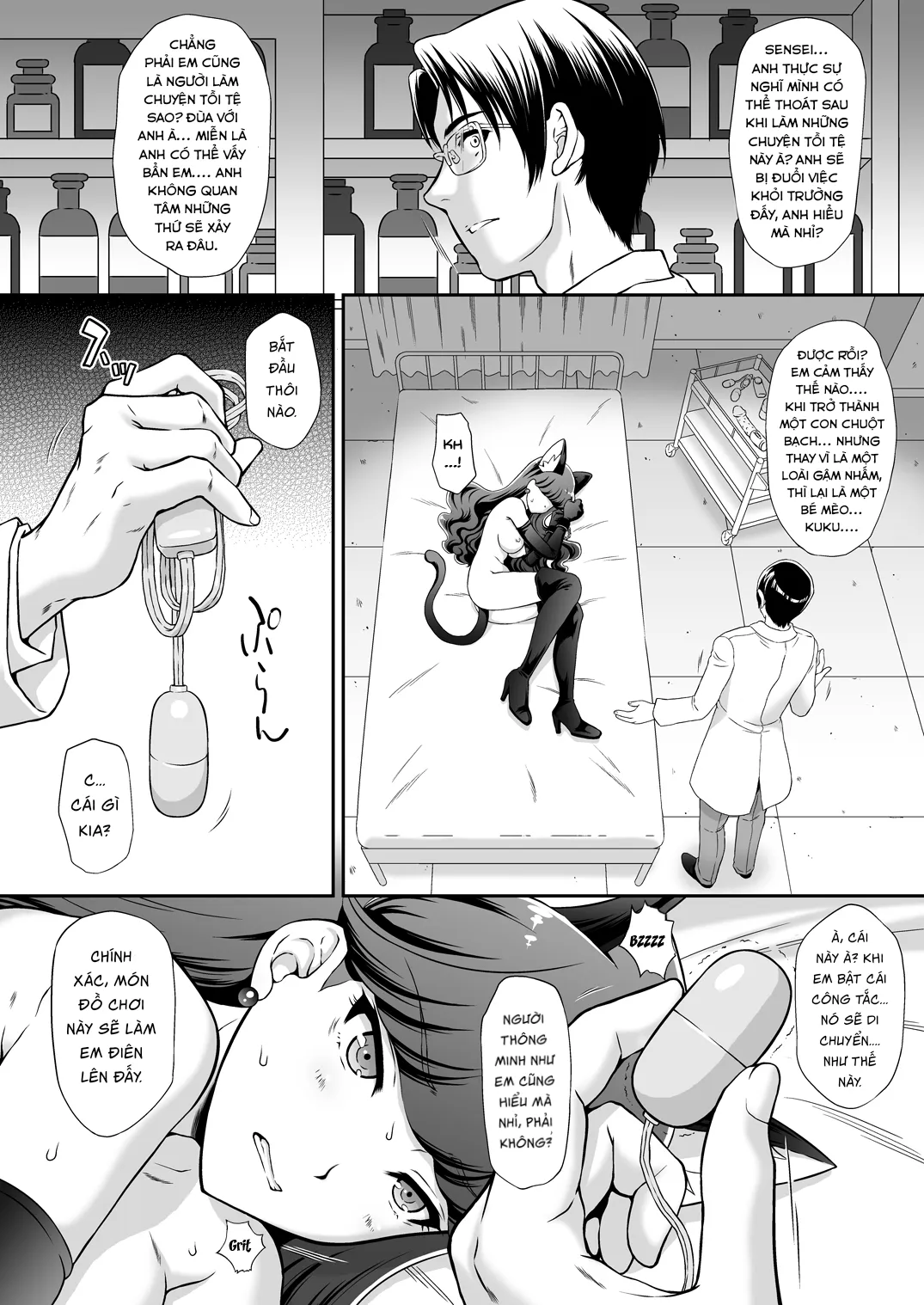 HentaiVN.net - Ảnh 11 - Hatsujou Neko no Shitsukekata [How To Train a Catgirl In Heat] - Chap 1
