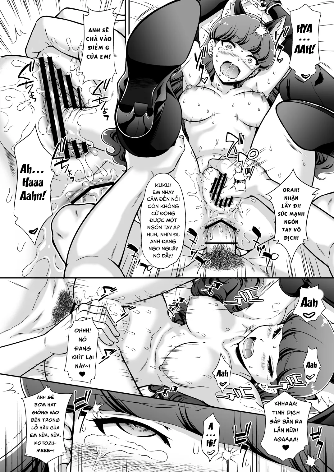 HentaiVN.net - Ảnh 27 - Hatsujou Neko no Shitsukekata [How To Train a Catgirl In Heat] - Chap 1
