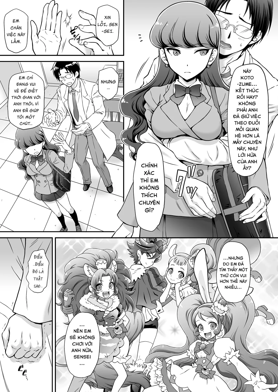 HentaiVN.net - Ảnh 8 - Hatsujou Neko no Shitsukekata [How To Train a Catgirl In Heat] - Chap 1