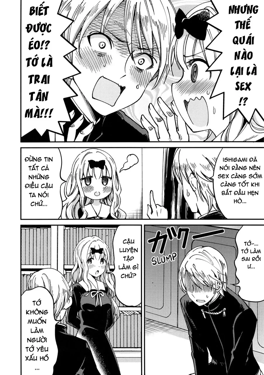 HentaiVN.net - Ảnh 10 - Fujiwara-shoki o Haramasetai 1 (Kaguya-sama wa Kokurasetai) - Chap 1
