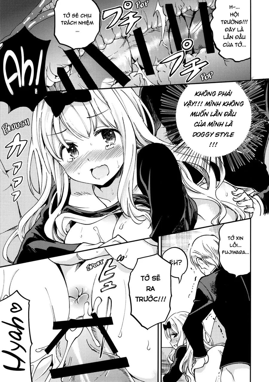 HentaiVN.net - Ảnh 19 - Fujiwara-shoki o Haramasetai 1 (Kaguya-sama wa Kokurasetai) - Chap 1