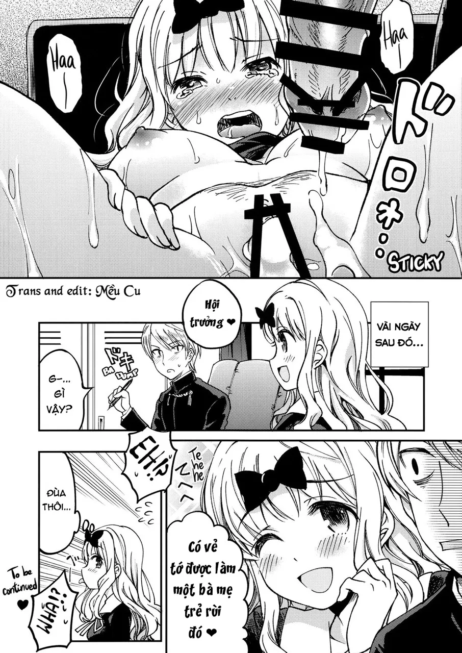 HentaiVN.net - Ảnh 24 - Fujiwara-shoki o Haramasetai 1 (Kaguya-sama wa Kokurasetai) - Chap 1