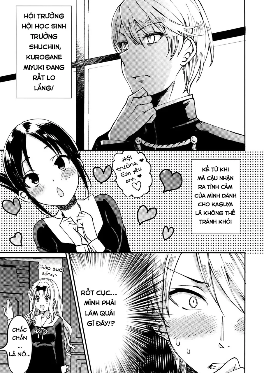 HentaiVN.net - Ảnh 5 - Fujiwara-shoki o Haramasetai 1 (Kaguya-sama wa Kokurasetai) - Chap 1