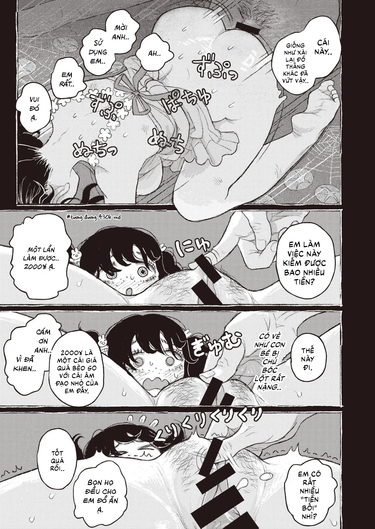 HentaiVN.net - Ảnh 16 - Anh Thợ Sửa Ống Nước Và Cô Bé Bán Hoa [Segaki no Zashiki, Phòng khách của Segaki, せがきの座敷] - Chap 1