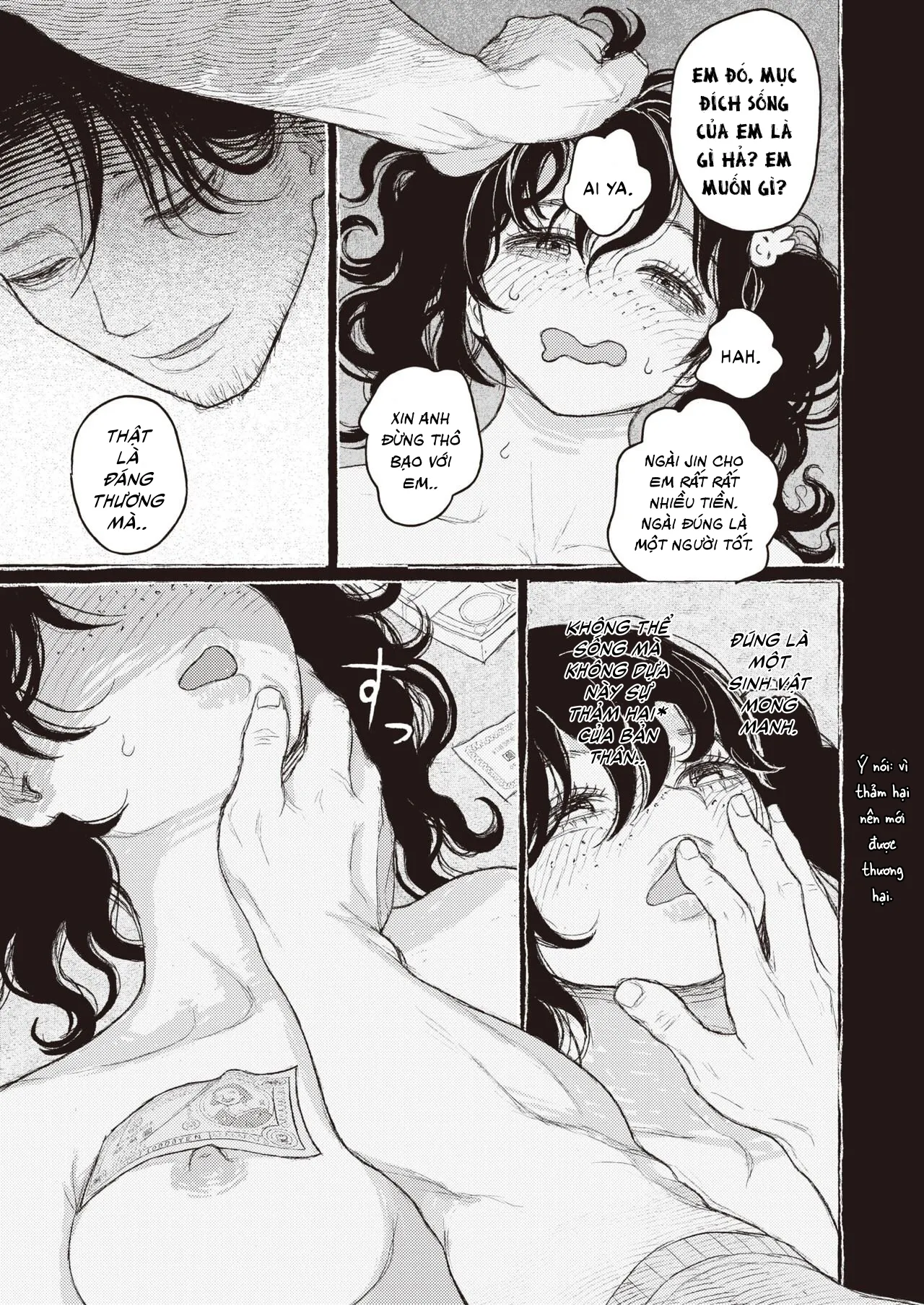 HentaiVN.net - Ảnh 22 - Anh Thợ Sửa Ống Nước Và Cô Bé Bán Hoa [Segaki no Zashiki, Phòng khách của Segaki, せがきの座敷] - Chap 1