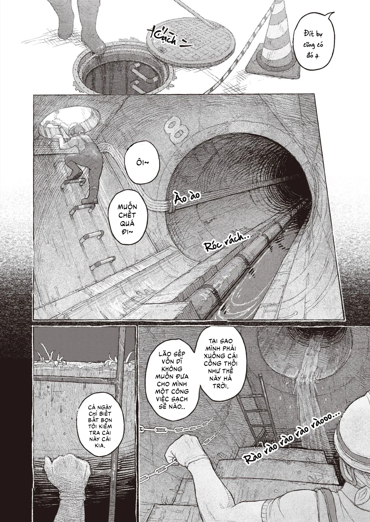 HentaiVN.net - Ảnh 3 - Anh Thợ Sửa Ống Nước Và Cô Bé Bán Hoa [Segaki no Zashiki, Phòng khách của Segaki, せがきの座敷] - Chap 1