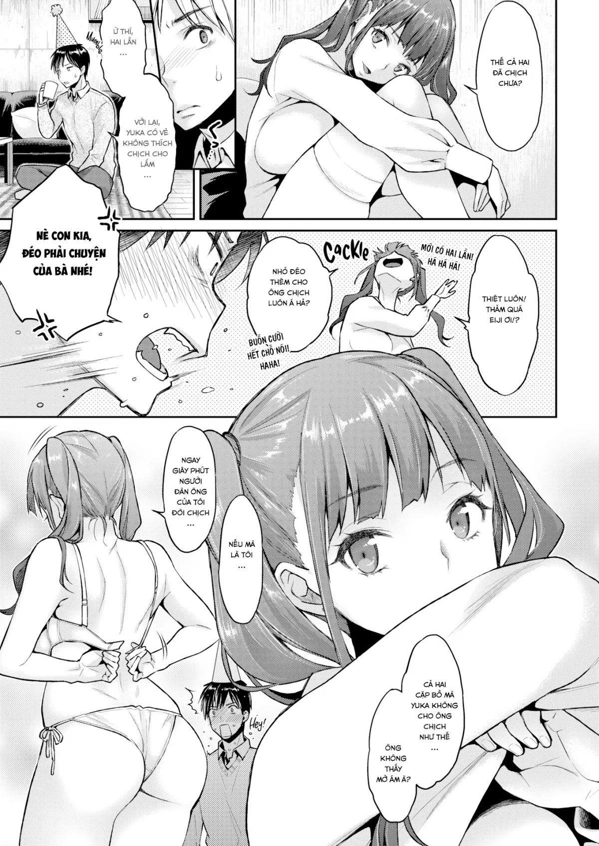 HentaiVN.net - Ảnh 4 - Yêu Thật Là Phải Tháo Sừng Cho Nhau! [Taste of Honey] - Chap 1