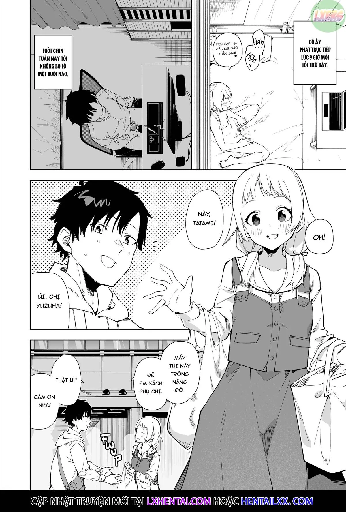 HentaiVN.net - Ảnh 7 - The Camgirl Next Door - Chap 2