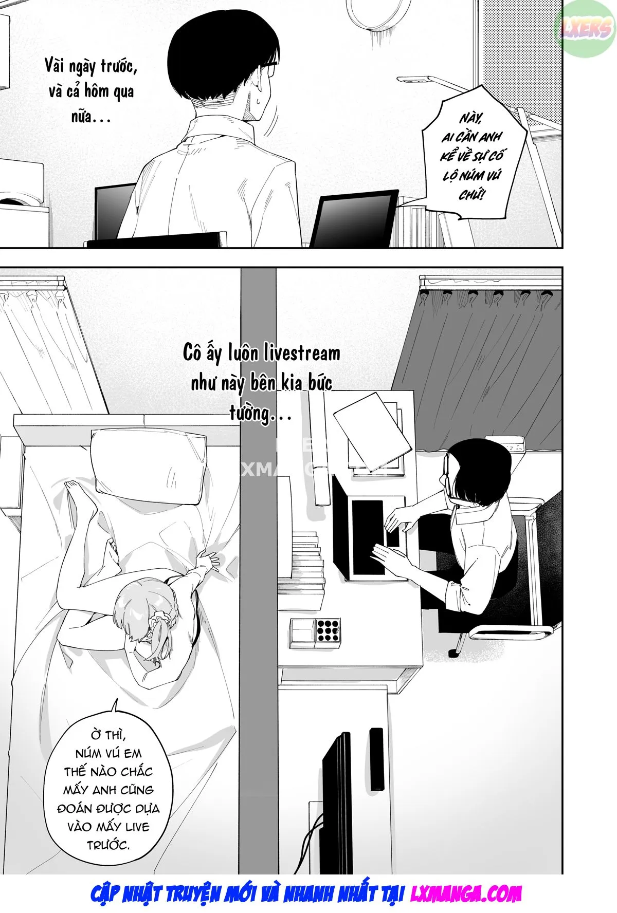 HentaiVN.net - Ảnh 15 - The Camgirl Next Door - Chap 3