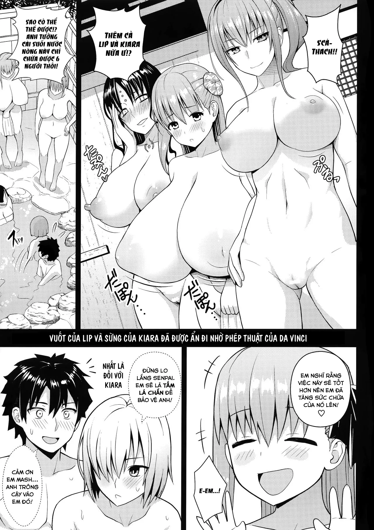 HentaiVN.net - Ảnh 5 - This Hot Spring is Made of Infinite Thickness (Fate Grand Order) [Kono Onsen wa Mugen no Niku de Dekite iru] - Chap 1