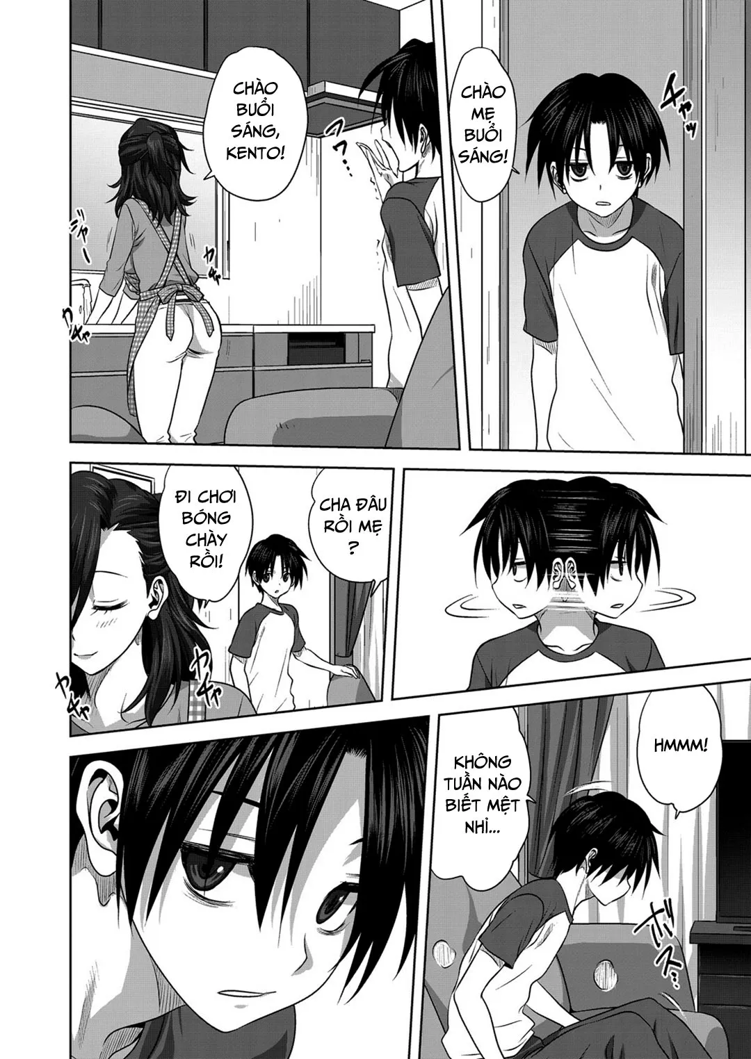 HentaiVN.net - Ảnh 11 - Nichiyoubi no Hiji [Sunday's Secret] - Chap 1