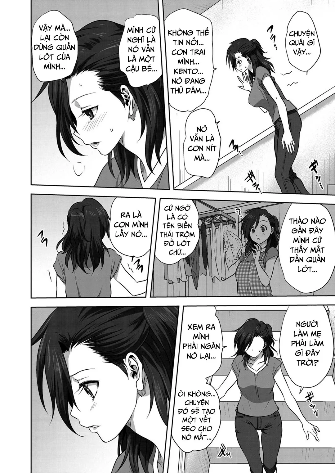 HentaiVN.net - Ảnh 5 - Nichiyoubi no Hiji [Sunday's Secret] - Chap 1